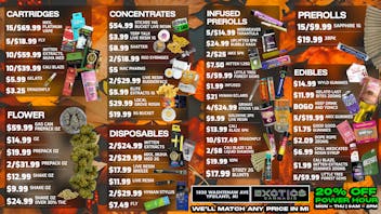 Exotics Cannabis - Ypsilanti Fall Into these EXOTIC DEALS!!!