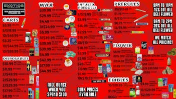 Exotics Cannabis - Ypsilanti ⚡ Power Hour 15% OFF + Ypsilanti's Best Deals