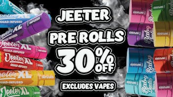 OG NATION Jeeter Pre Rolls 30% OFF!