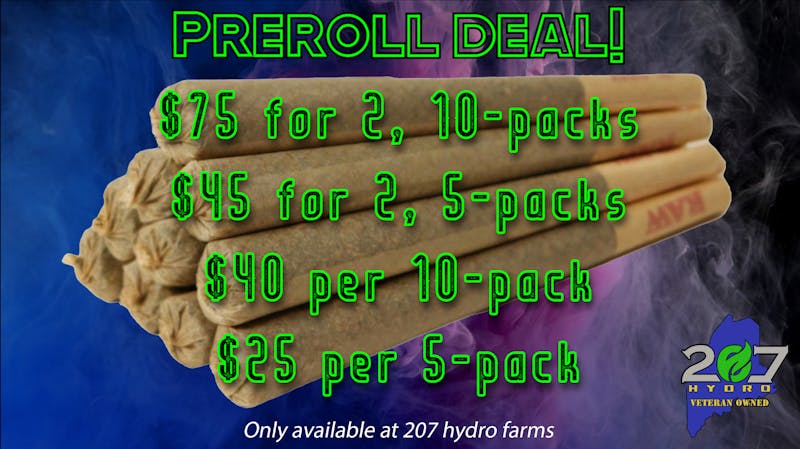 207 Hydro Farm SPRING SAVER 5 & 10-PACK PREROLL