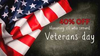 Flight 420 - West Siloam Springs Veterans Day Sale - 40% OFF for Veterans