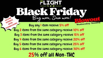 Flight 420 - West Siloam Springs Green Wednesday and Black Friday Blowout!