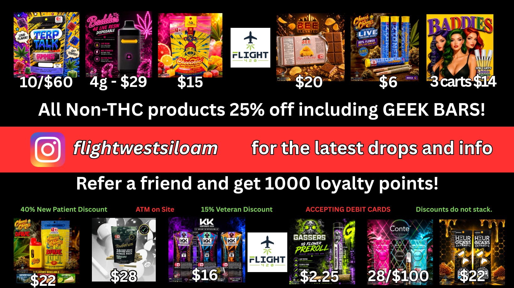 Flight 420 - West Siloam Springs Deals you don't want to miss!