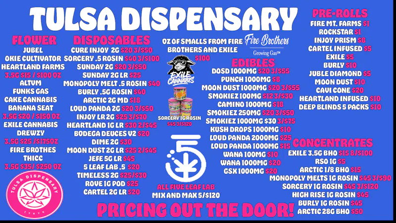 Tulsa Dispensary TULSA DISPENSARY!