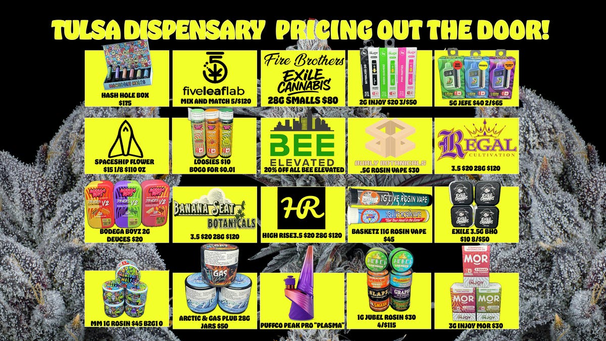 Tulsa Dispensary TULSA DISPENSARY!