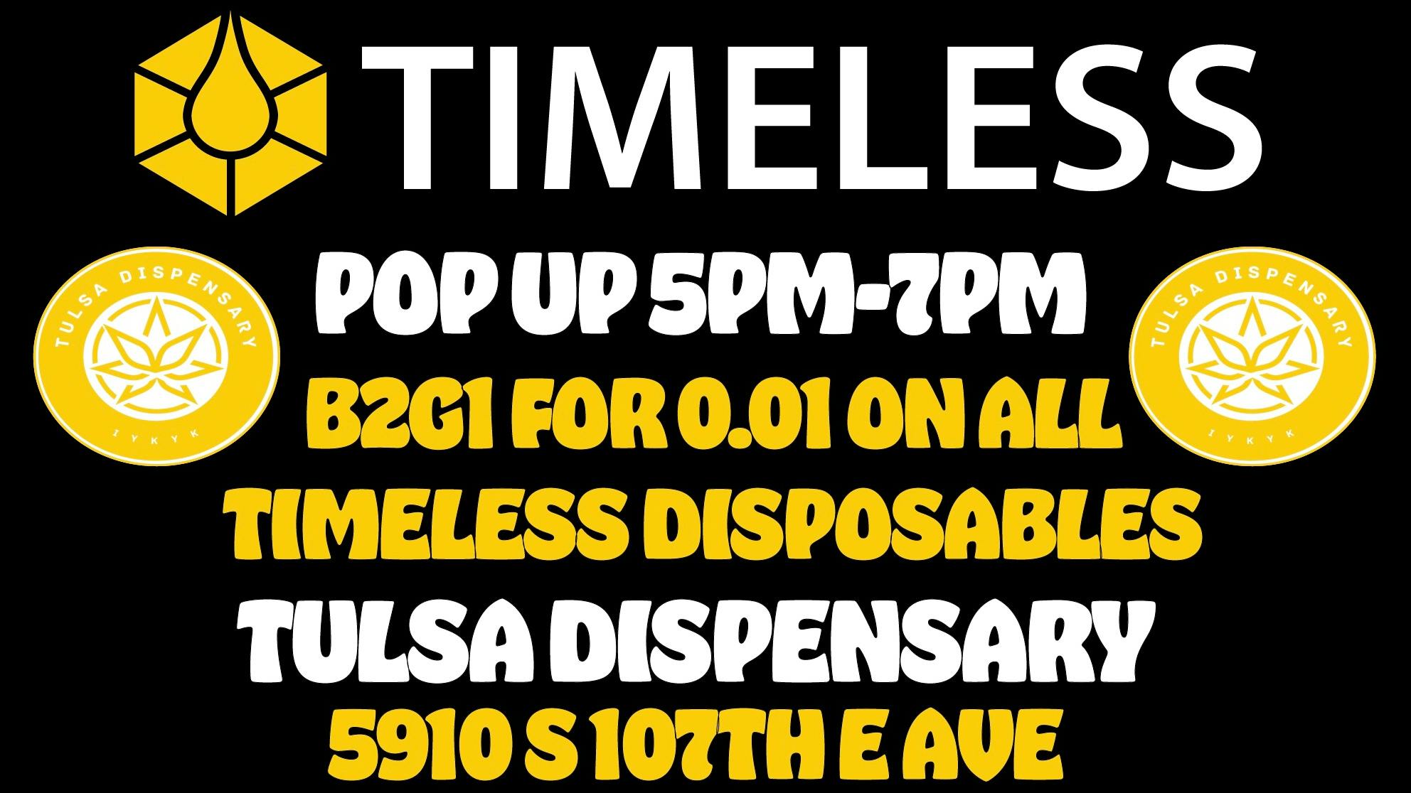 Tulsa Dispensary TIMELESS POP UP