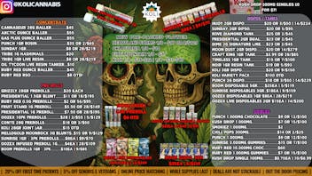Koli Cannabis - Broken Arrow DIA DE LOS DEALS!