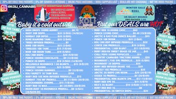 Koli Cannabis - Broken Arrow Winter hits different at Koli!