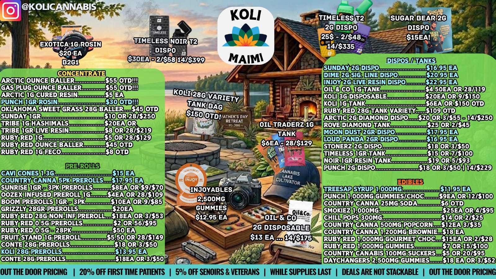Koli Cannabis - Miami - Drive Thru Happy Fathers Day!!!