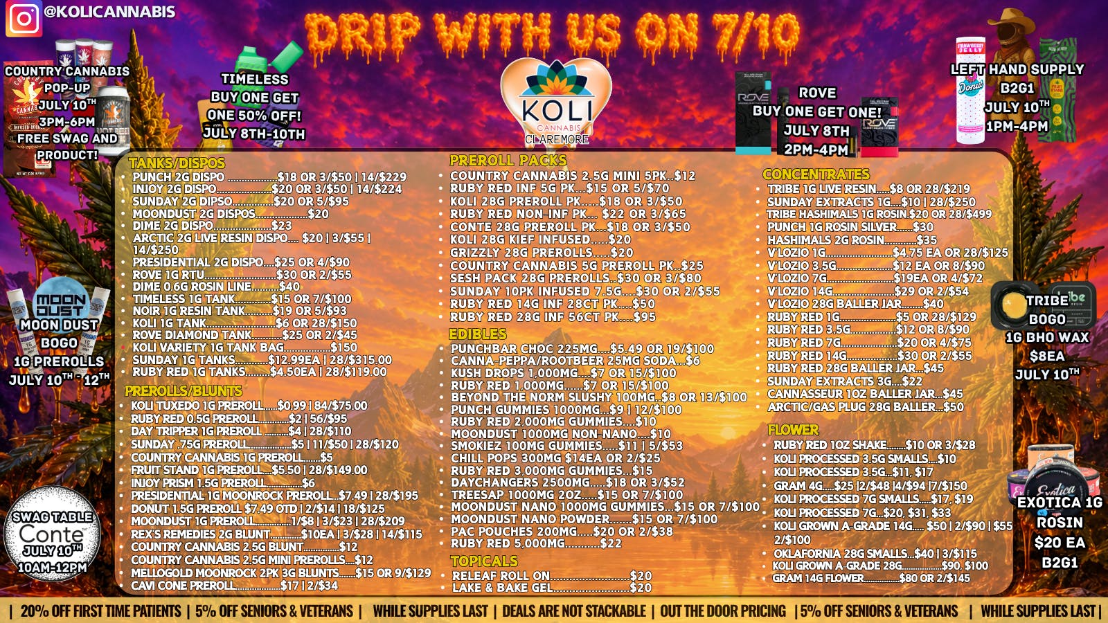 Koli Cannabis - West Happy Oil Day!!!