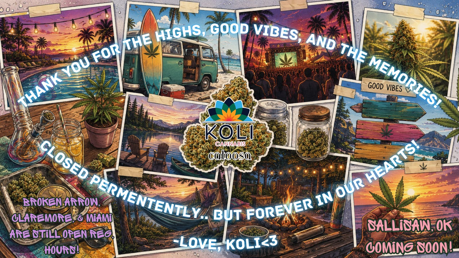Koli Cannabis -Catoosa Closed Permanently