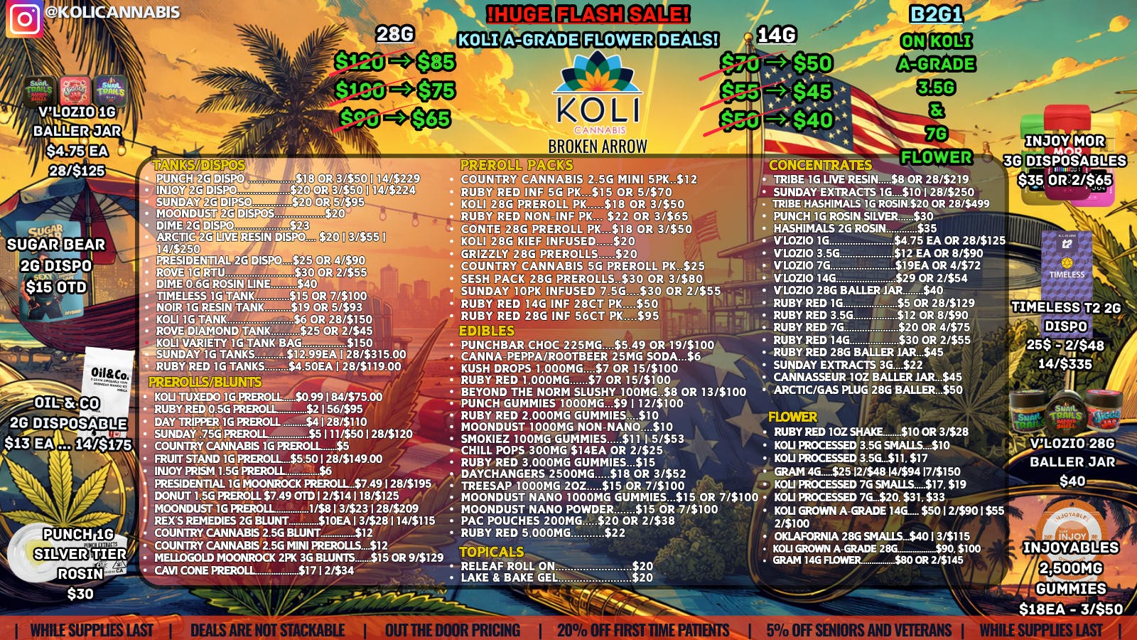 Koli Cannabis - Broken Arrow LABOR DAY SAVINGS!!!