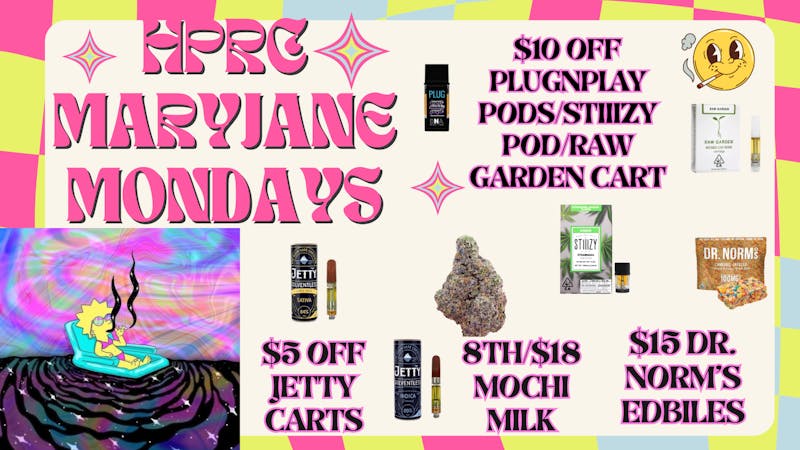 Herbal Pain Relief Center MARYJANE MONDAYS!