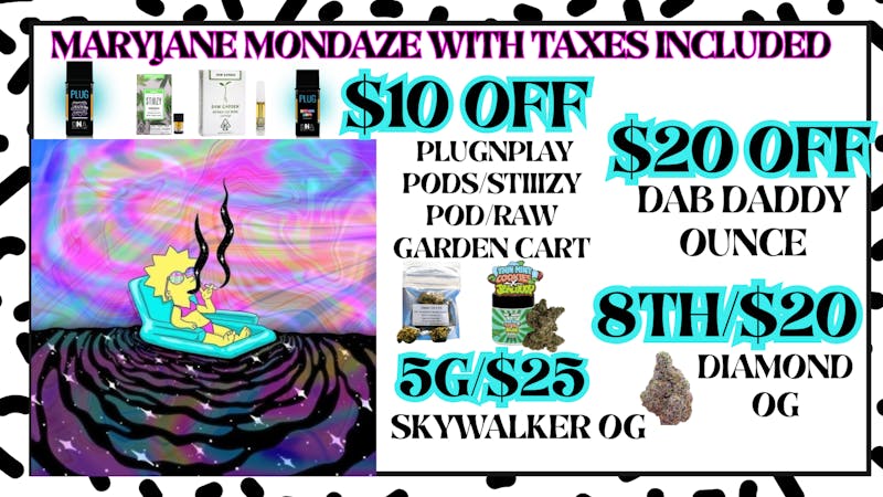 Herbal Pain Relief Center MARYJANE MONDAZE!