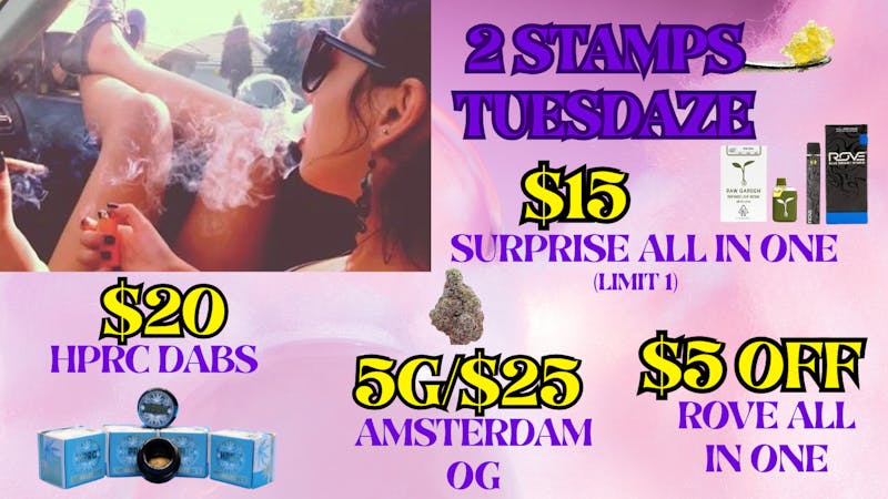 Herbal Pain Relief Center 2 STAMP TUESDAZE!