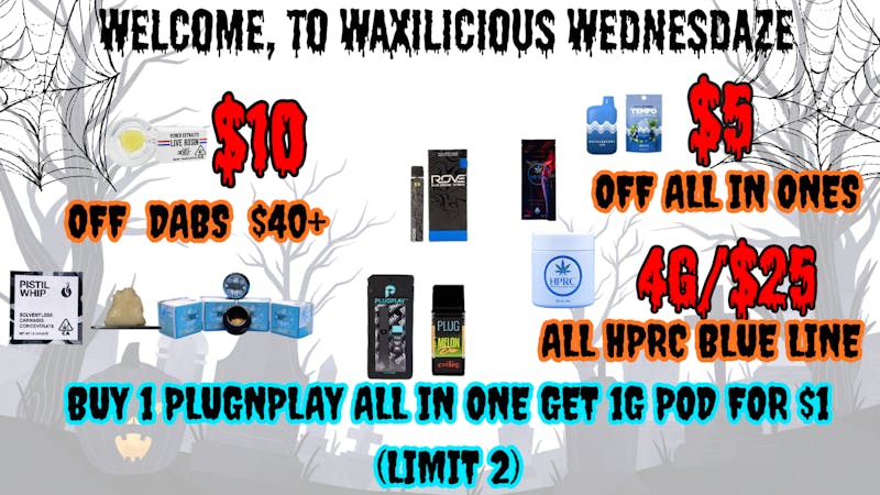 Herbal Pain Relief Center WAXILICIOUS WEDNESDAZE!