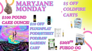 Herbal Pain Relief Center MARYJANE MONDAY!