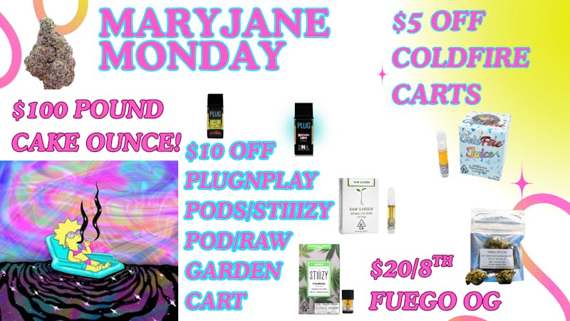 Herbal Pain Relief Center MARYJANE MONDAY!