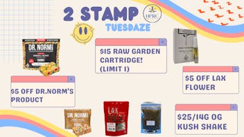 Herbal Pain Relief Center 2 STAMP TUESDAY!