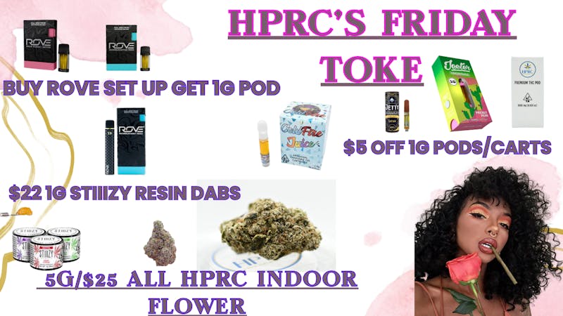 Herbal Pain Relief Center HPRC'S FRIDAY TOKE