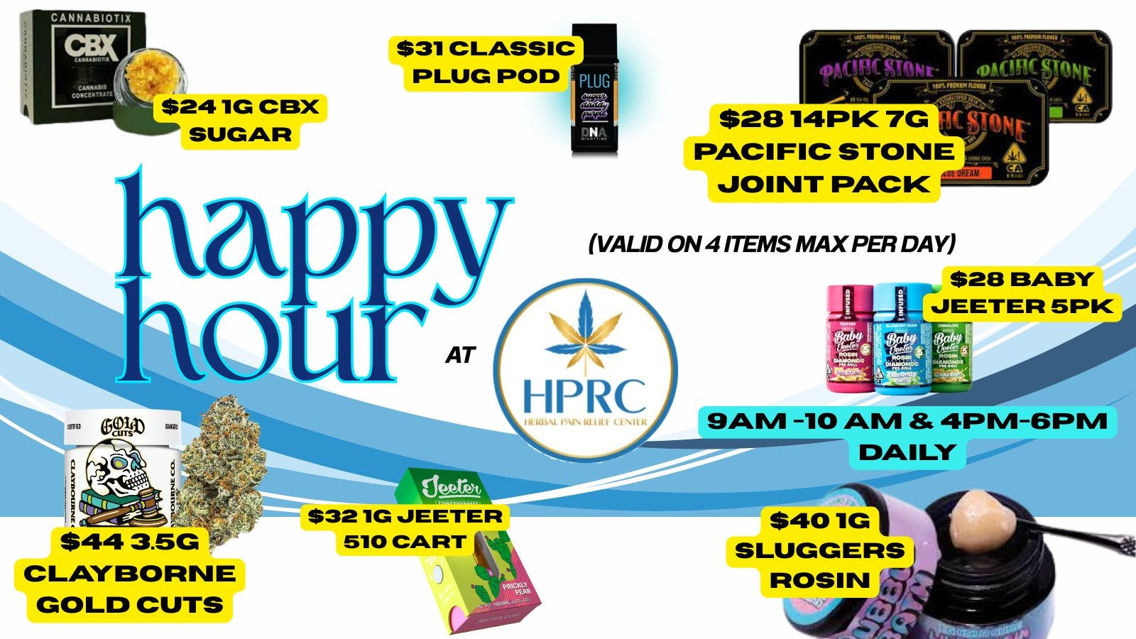 Herbal Pain Relief Center ASK US ABOUT OUR HAPPY HOUR