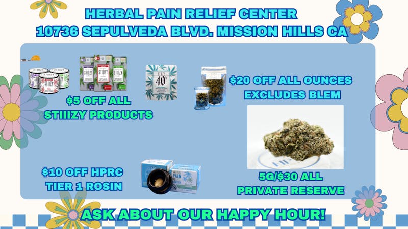 Herbal Pain Relief Center HPRC'S SATURDAY SESH