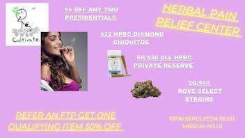 Herbal Pain Relief Center HPRC'S SATURDAY SESH