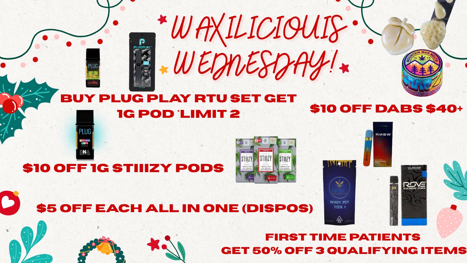 Herbal Pain Relief Center HPRC'S WAXILICIOUS WEDNESDAY