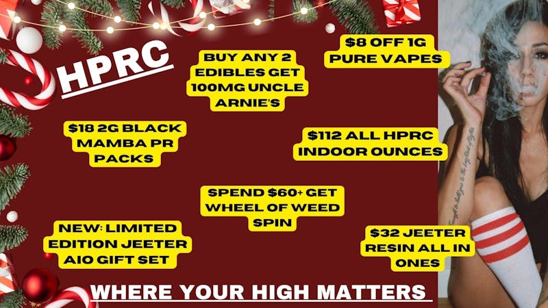 Herbal Pain Relief Center HPRC'S WHEEL OF WEED THURSDAY