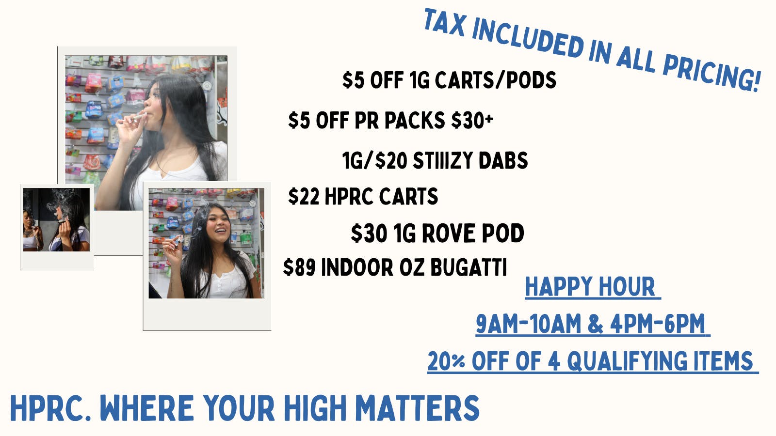 Herbal Pain Relief Center HPRC'S FRIDAY SESH