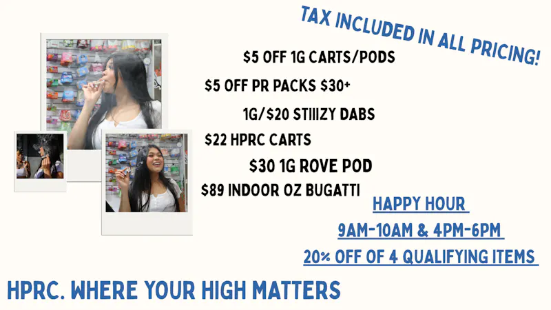 Herbal Pain Relief Center HPRC'S FRIDAY SESH