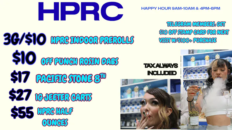 Herbal Pain Relief Center HPRC'S 2 STAMP TUESDAY