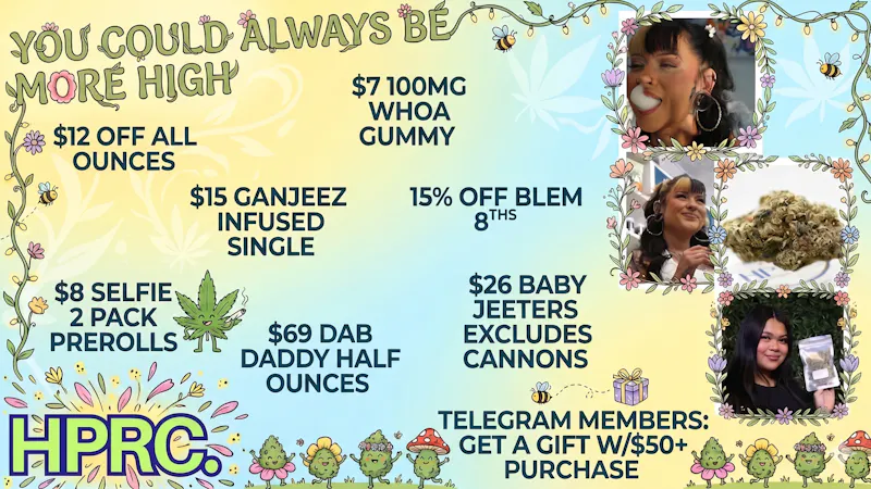 Herbal Pain Relief Center HPRC'S FADED FRIDAY