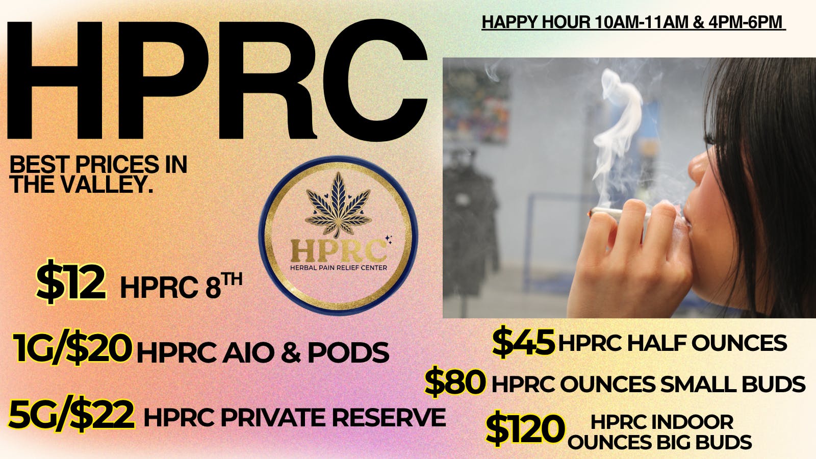 Herbal Pain Relief Center HPRC'S WHOLESALE SUNDAY!