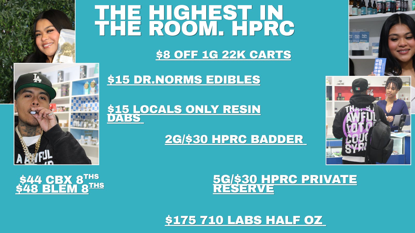 Herbal Pain Relief Center HPRC'S 2 STAMP TUESDAY