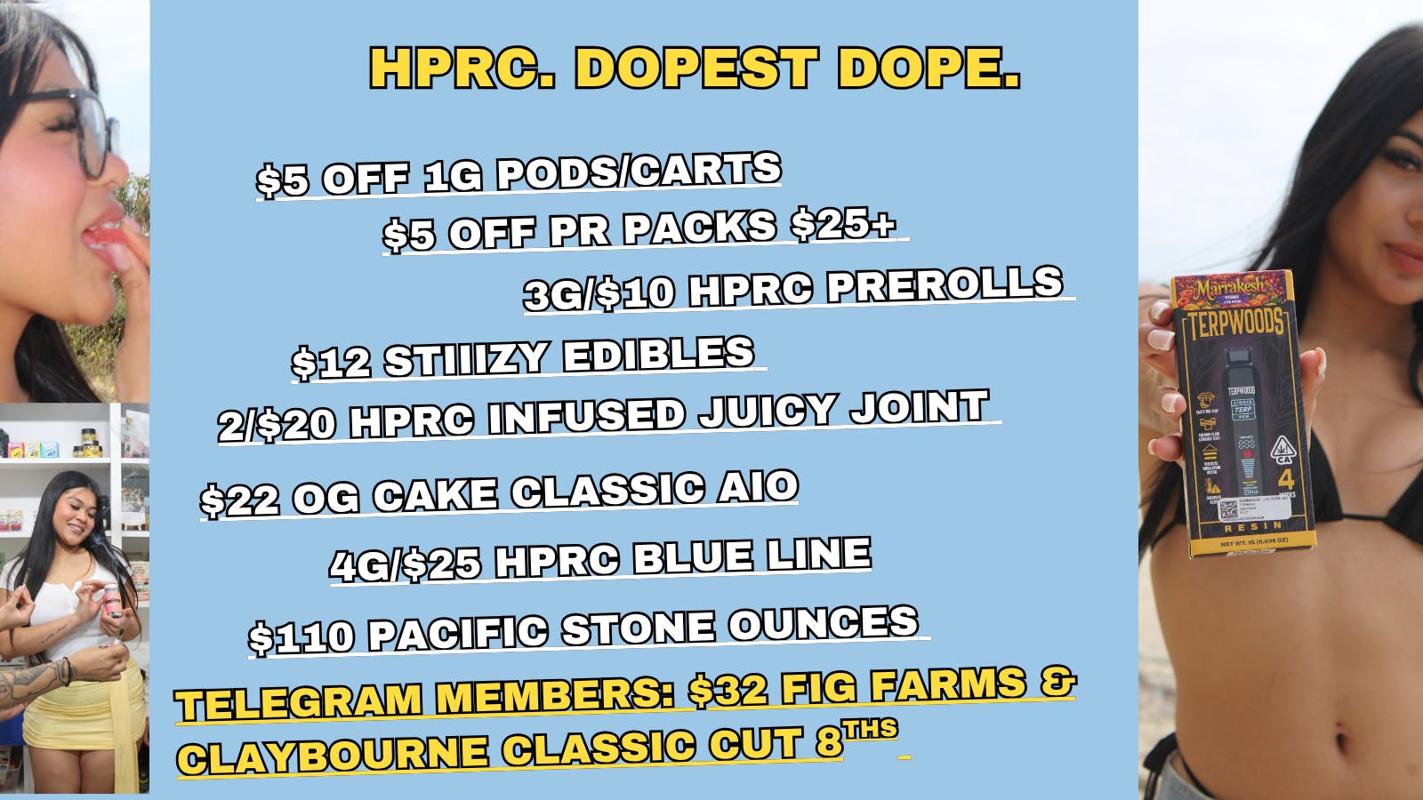 Herbal Pain Relief Center HPRC'S FADED AF FRIDAY