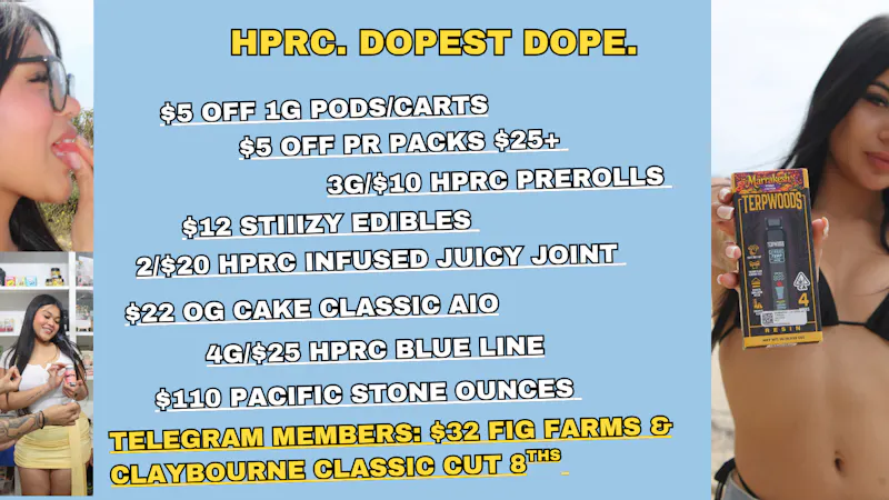 Herbal Pain Relief Center HPRC'S FADED AF FRIDAY