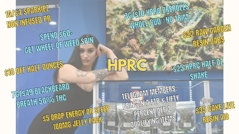 Herbal Pain Relief Center SPEND $60+ GET WHEEL OF WEED SPIN