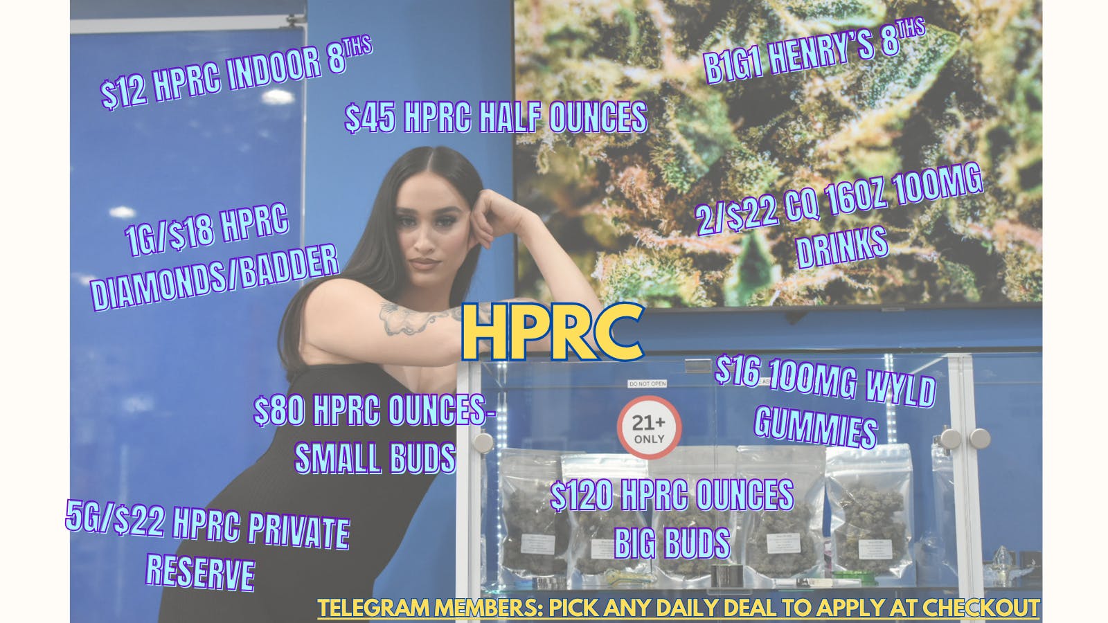 Herbal Pain Relief Center $12 HPRC 8THS & $45 HPRC HALF OUNCES! QUALITY