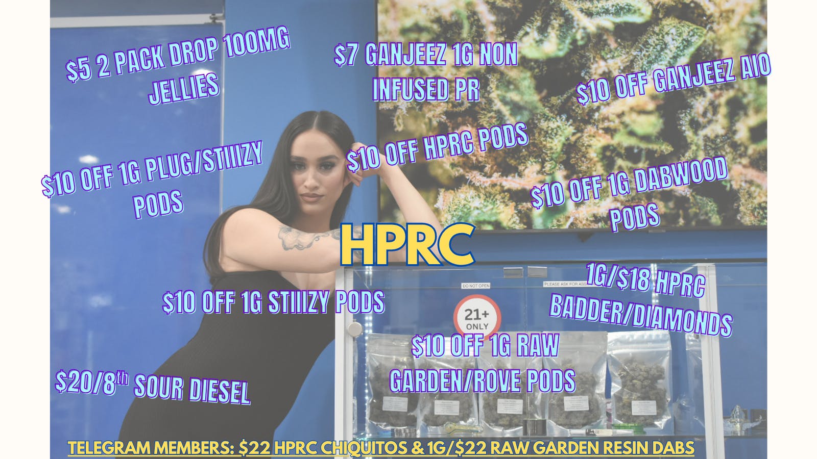 Herbal Pain Relief Center $10 OFF 1G PLUG/STIIIZY POD,$10 OFF ROVE/HPRC PODS