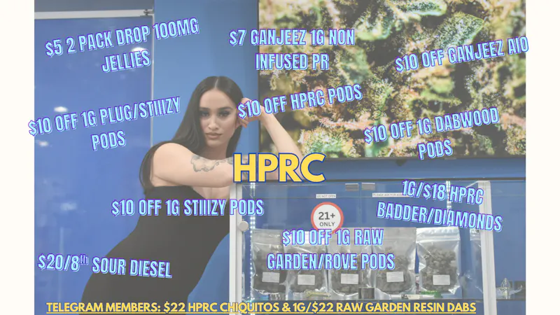 Herbal Pain Relief Center $10 OFF 1G PLUG/STIIIZY POD,$10 OFF ROVE/HPRC PODS