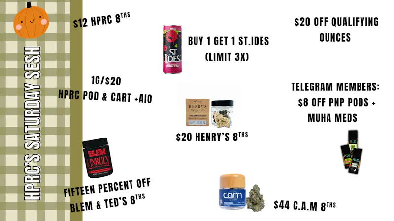 Herbal Pain Relief Center $12 HPRC 8THS + $44 CAM 8THS