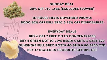 Maikoh Holistics - Denver 20% Off 710 Labs Concentrates