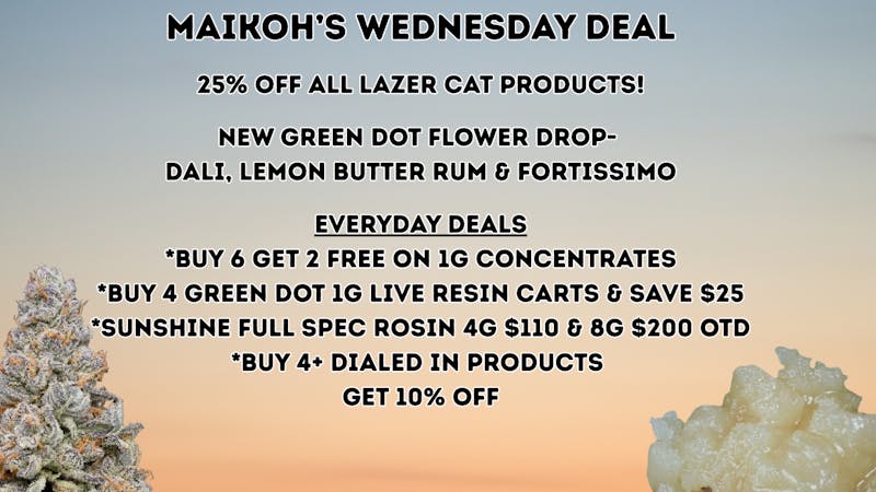 Maikoh Holistics - Boulder 25% Off ALL LazerCat!