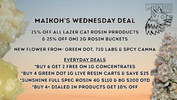 Maikoh Holistics - Boulder 25% Off ALL LazerCat!