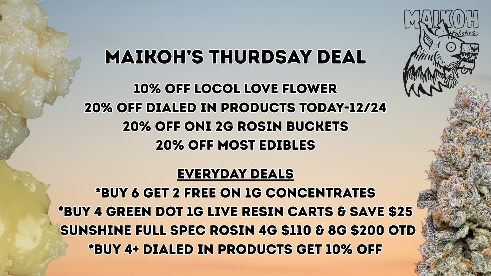 Maikoh Holistics - Denver 10% Off Locol Love Flower