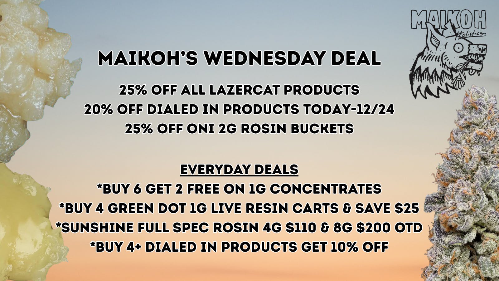 Maikoh Holistics - Boulder 25% Off ALL LazerCat!