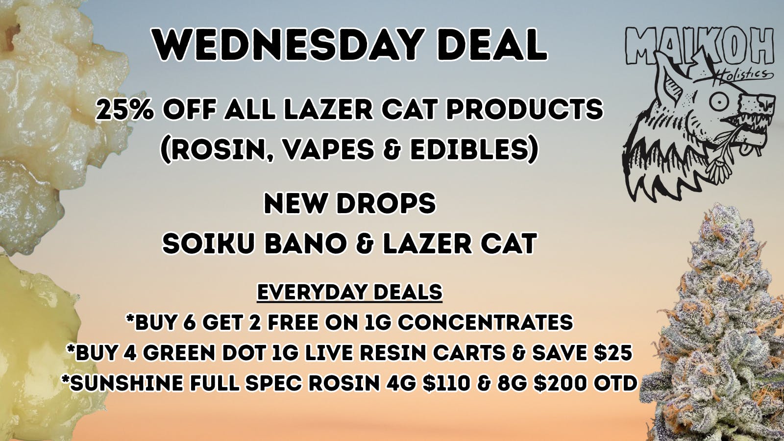 Maikoh Holistics - Denver 25% Off ALL LazerCat!