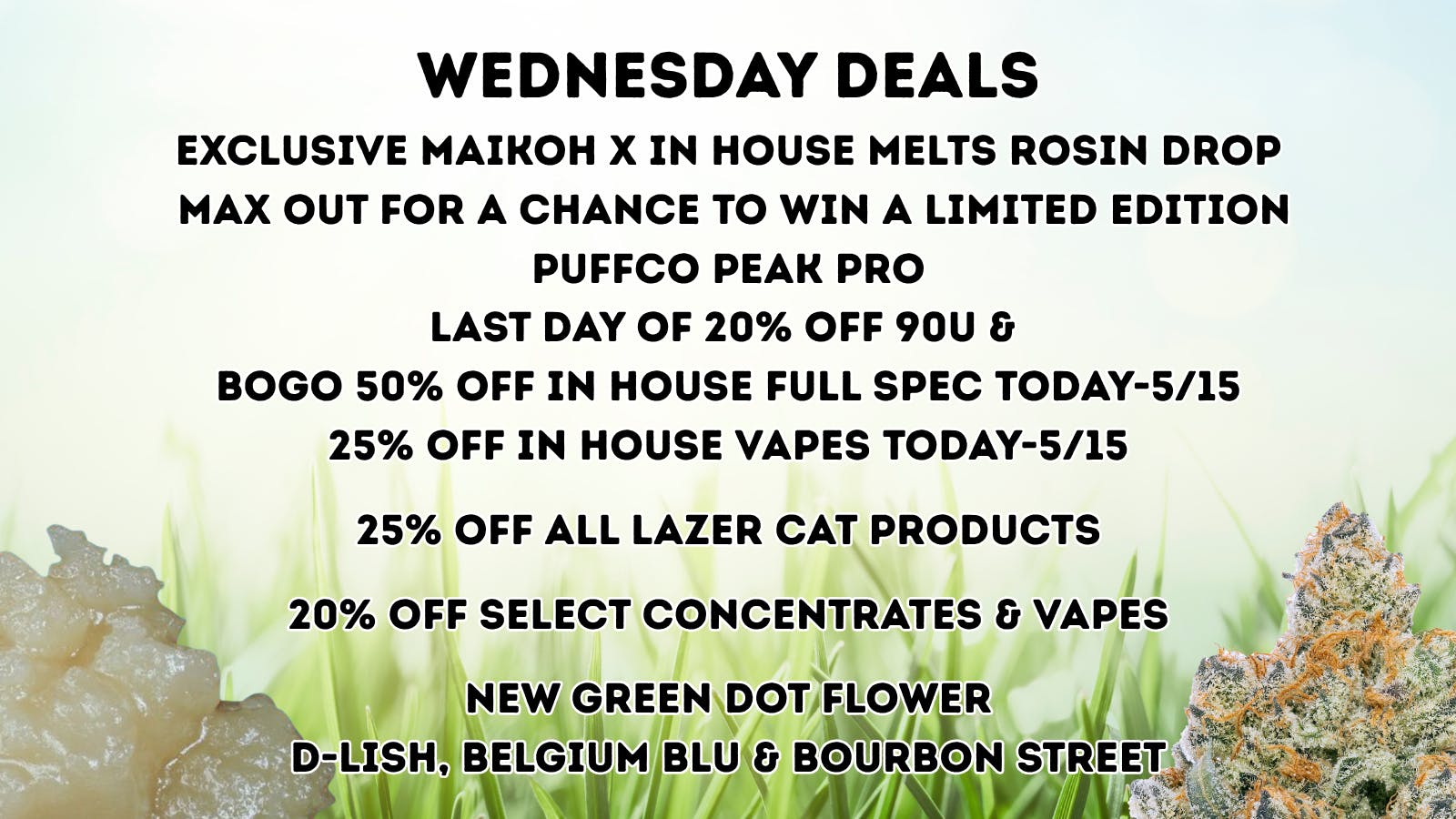 Maikoh Holistics - Boulder 25% Off ALL LazerCat Rosin