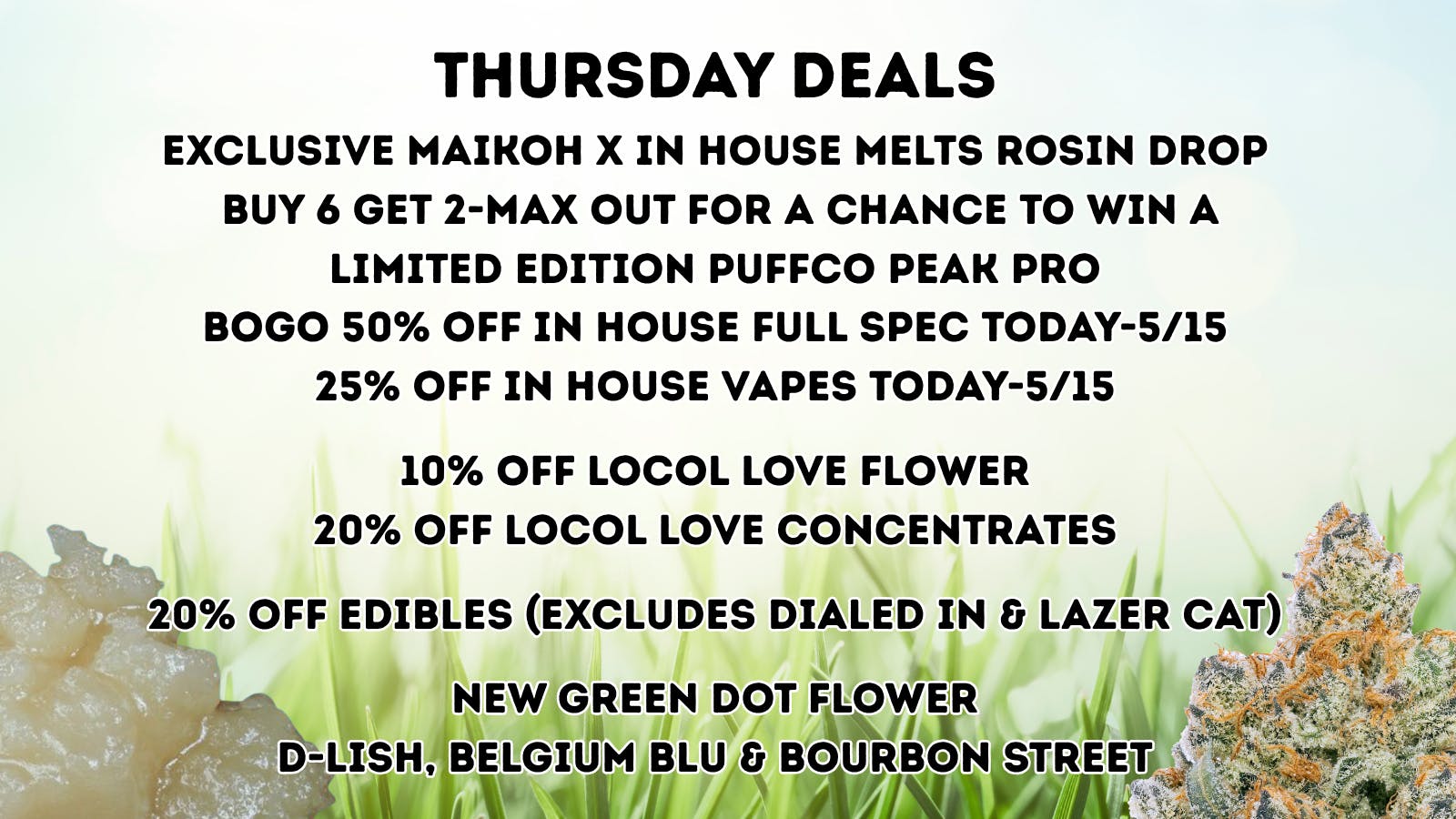 Maikoh Holistics - Boulder 10% Off Locol Love Flower